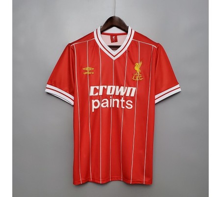 Liverpool 81/84 Home Red Soccer Jersey